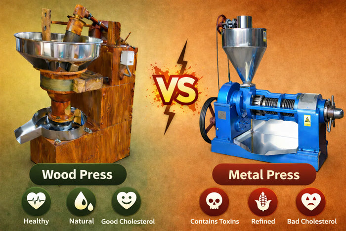 Woodpress Oils Vs Metalpress Oils